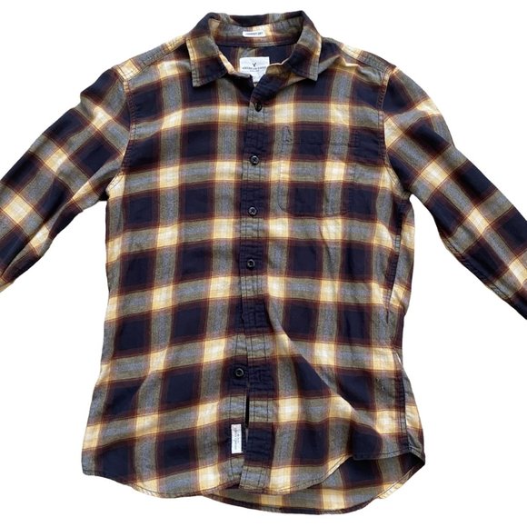 Seriously Soft Men's Flannel American Eagle XS - Picture 2 of 4